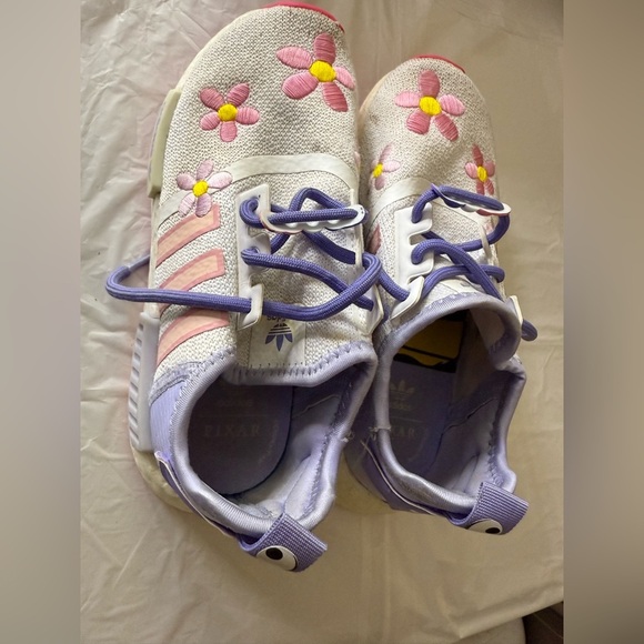 Adidas infant Girl Monsters Inc Infant 'Boo' Shoes Size 1 - Picture 6 of 6